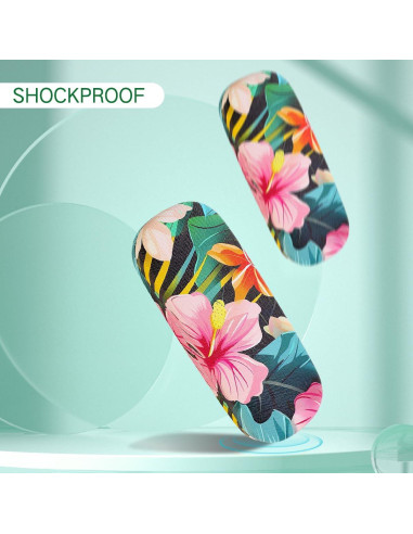 Funda Dura para Gafas PERFECTSIGHT Floral, 16x6x3.5cm