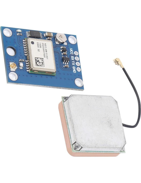 Módulo GPS Jauarta NEO-6MV2 con Antena IPX y EEPROM Módulo GPS Jauarta NEO-6MV2 con Antena IPX y EEPROM