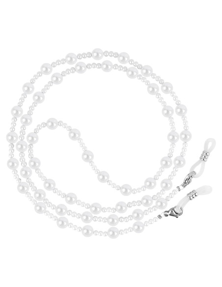 Cadena de Gafas BILIONE Blanco 75 cm Soporte Unisex Cadena de Gafas BILIONE Blanco 75 cm Soporte Unisex