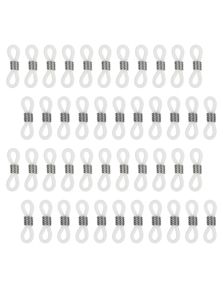 80 Anillos de Goma para Gafas Ajustables - Silicona 80 Anillos de Goma para Gafas Ajustables - Silicona