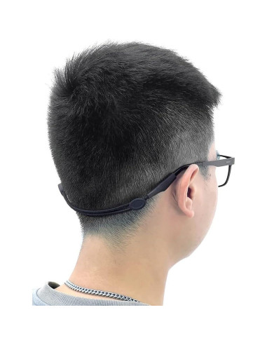 Correa para Gafas Deportivas Ajustable Nailon Negro