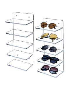 Soporte para Gafas de Sol MyGift 5 Niveles Acrílico Transparente