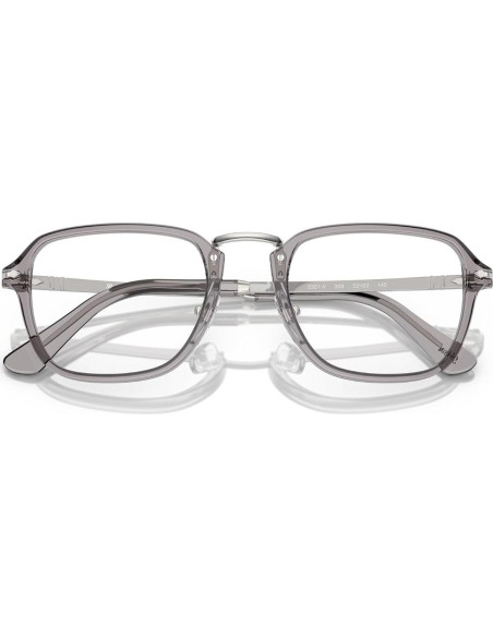 Montura de Gafas Rectangulares Persol PO3331V Gris 50mm Montura de Gafas Rectangulares Persol PO3331V Gris 50mm