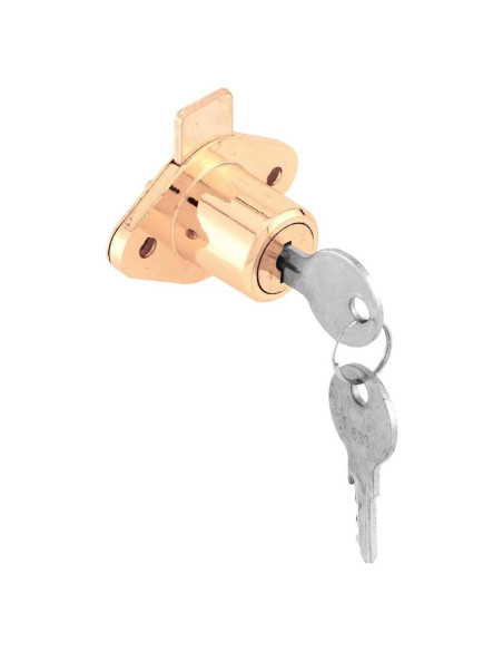 Cerradura de Cajón y Gabinete Prime-Line U 9947 Latón 22.2mm Cerradura de Cajón y Gabinete Prime-Line U 9947 Latón 22.2mm