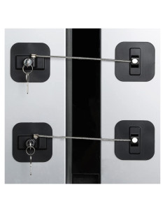 Candado para Refrigerador y Congelador - 2 Piezas con Llaves
