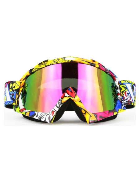 Gafas de Motocross JAMIEWIN C42 Anti UV y Anti Niebla Gafas de Motocross JAMIEWIN C42 Anti UV y Anti Niebla