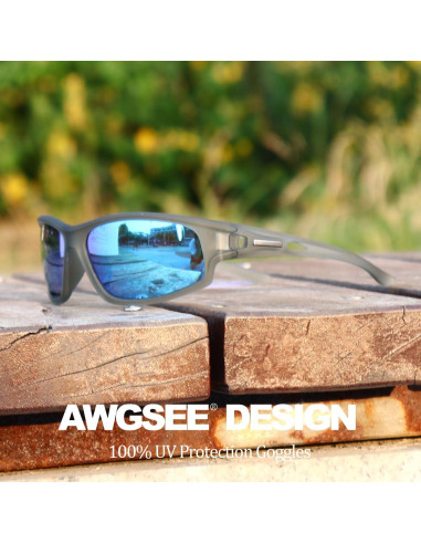 Gafas de Sol Deportivas Polarizadas Hombres UV 100% 2pack