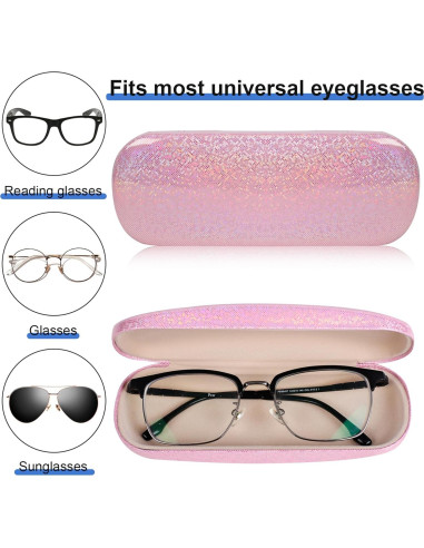 Estuche Duro para Gafas Joyberg - Paquete de 2 - Rosa