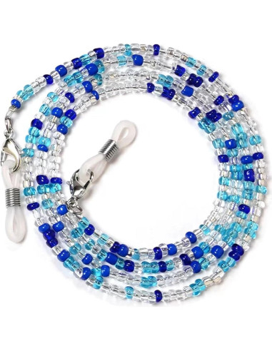 Cadena de Gafas 4 Piezas para Mujeres con Perlas 68.58 cm