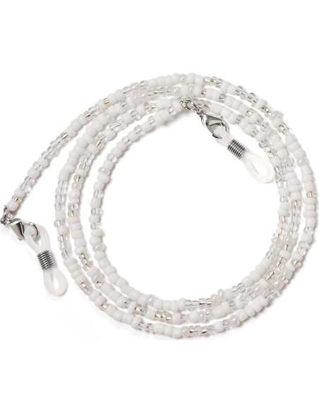 Cadena de Gafas 4 Piezas para Mujeres con Perlas 68.58 cm Cadena de Gafas 4 Piezas para Mujeres con Perlas 68.58 cm