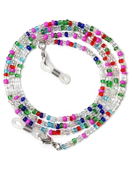 Cadena de Gafas 4 Piezas con Perlas para Mujeres 68.58 cm Cadena de Gafas 4 Piezas con Perlas para Mujeres 68.58 cm