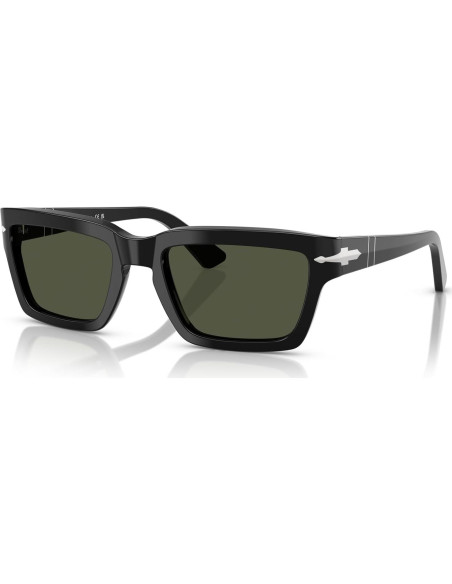 Gafas de sol rectangulares Persol PO3363S con lentes verdes Gafas de sol rectangulares Persol PO3363S con lentes verdes