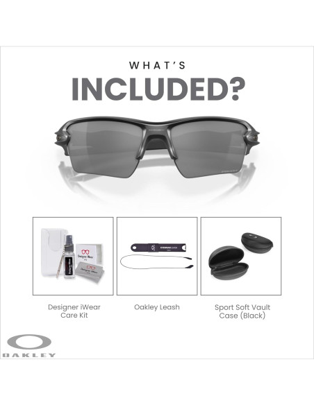 Gafas de sol Oakley Flak 2.0 XL con correa y kit de cuidado Gafas de sol Oakley Flak 2.0 XL con correa y kit de cuidado