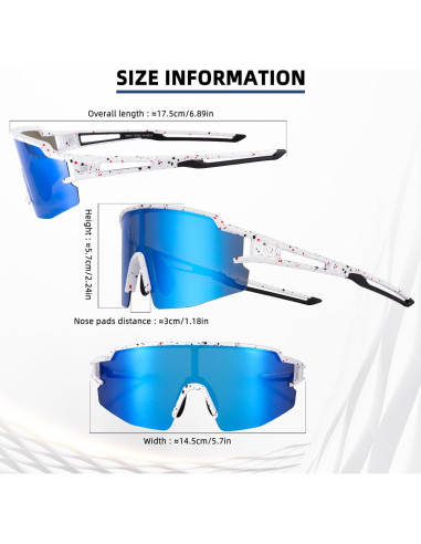 Gafas de sol ROCKBROS fotocromáticas UV400 para deportes