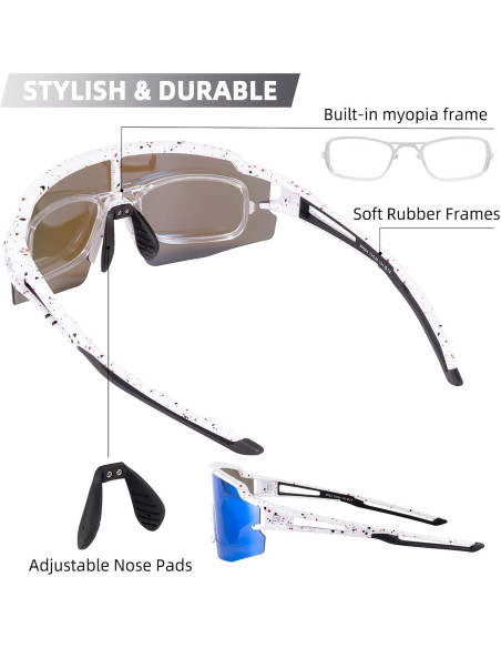Gafas de sol ROCKBROS fotocromáticas UV400 para deportes Gafas de sol ROCKBROS fotocromáticas UV400 para deportes