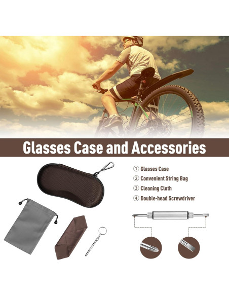 Estuche Duro Fintie para Gafas con Mosquetón y Cierre Estuche Duro Fintie para Gafas con Mosquetón y Cierre