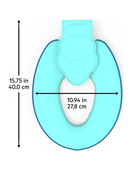 Asiento de Entrenamiento para Baño Bright Starts Stitch Asiento de Entrenamiento para Baño Bright Starts Stitch