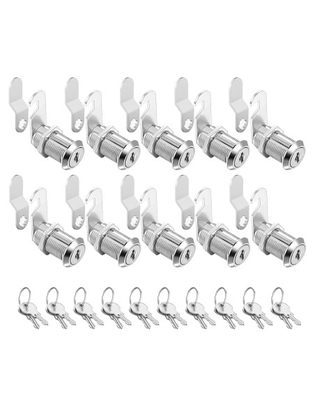Cerraduras de Cámara Sartatue 30mm con Llave Igualada - 10 Pcs Cerraduras de Cámara Sartatue 30mm con Llave Igualada - 10 Pcs