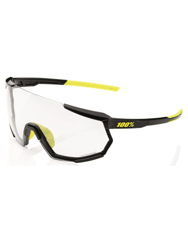 Gafas de sol Racetrap 3.0 100% - Negro brillante fotocromático