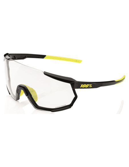 Gafas de sol Racetrap 3.0 100% - Negro brillante fotocromático Gafas de sol Racetrap 3.0 100% - Negro brillante fotocromático