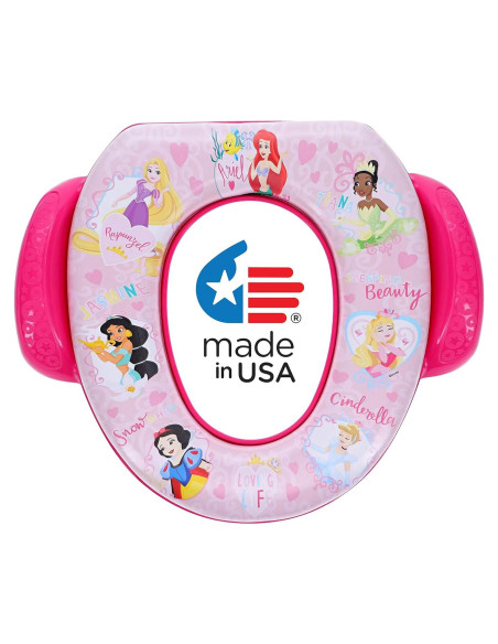 Asiento de Inodoro Suave Disney Princesa Amando la Vida Asiento de Inodoro Suave Disney Princesa Amando la Vida