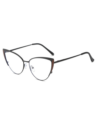 Gafas LJCZKA para Mujeres Estilo Gato Anti Luz Azul