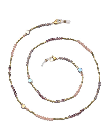 Cadena de Gafas Chic con Perlas de Cristal 72 cm Cadena de Gafas Chic con Perlas de Cristal 72 cm