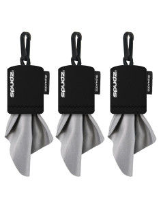 Paño Microfibra SPUDZ Clásico 15x15 cm con Bolsa Neopreno
