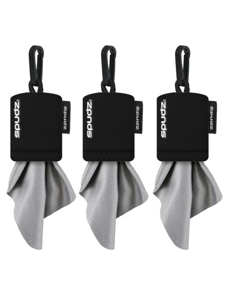 Paño Microfibra SPUDZ Clásico 15x15 cm con Bolsa Neopreno Paño Microfibra SPUDZ Clásico 15x15 cm con Bolsa Neopreno