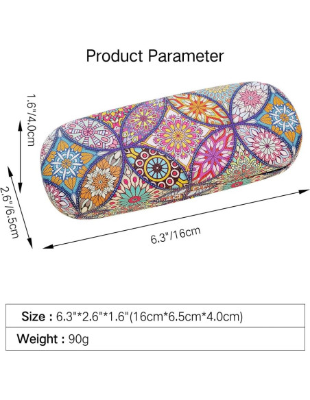 Funda Dura para Gafas PERFECTSIGHT Floral 16x6x3.5cm Funda Dura para Gafas PERFECTSIGHT Floral 16x6x3.5cm