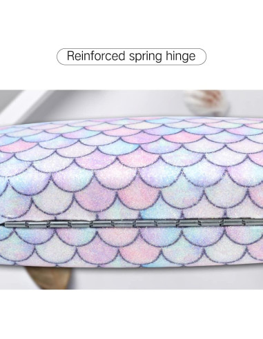 Funda Dura para Gafas PERFECTSIGHT - Diseño Floral Rosa