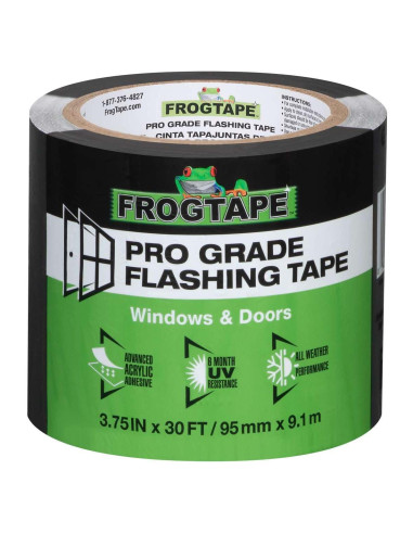 Cinta de Sellado FrogTape Pro Grade 9.5 cm x 9.14 m Negra