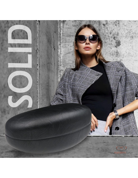 Funda Dura para Gafas MyEyeglassCase Grande Negra Funda Dura para Gafas MyEyeglassCase Grande Negra