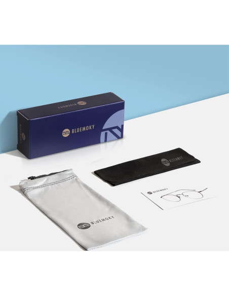 Gafas de lectura Bluemoky con luz azul para hombres Gafas de lectura Bluemoky con luz azul para hombres