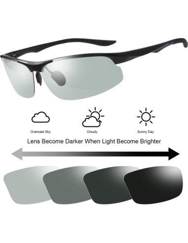 Gafas de Sol Deportivas YIMI Fotoquímicas Polarizadas UV400