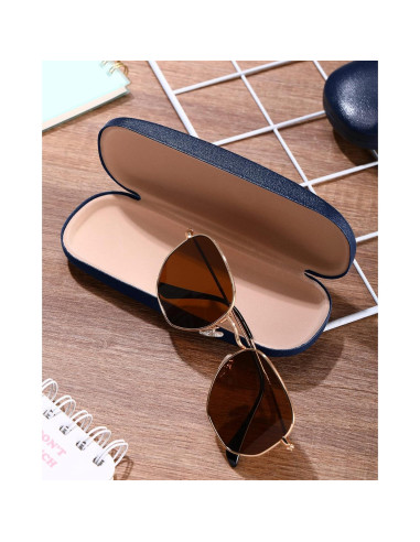 Estuche Duro para Gafas Frienda 3 Piezas Azul
