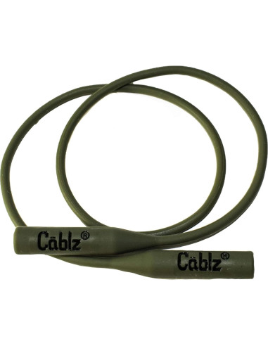 Cablz Retenedor de Gafas Silicona Verde Oliva 40,64 cm