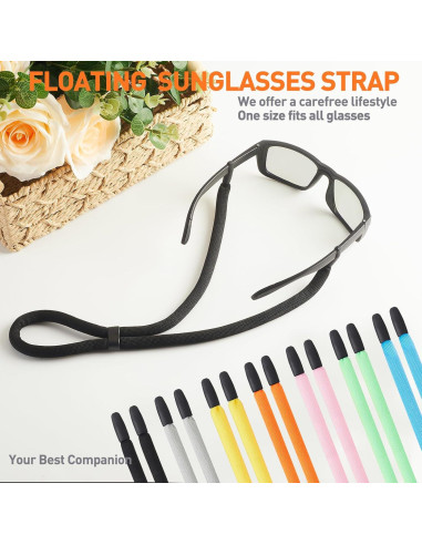 Soporte para Gafas Flotante Omnful 76 cm Ajustable 2pcs Gris