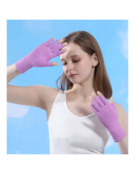 Guantes de Compresión Kecartu para Artritis - 2 Pares Medianos Guantes de Compresión Kecartu para Artritis - 2 Pares Medianos