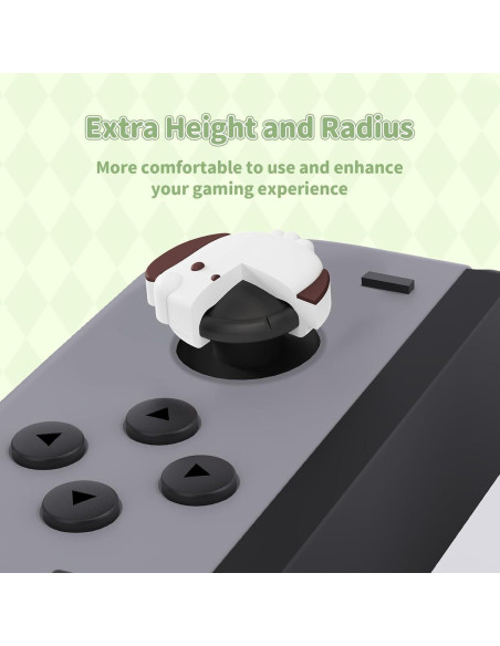 Tapas de Joystick Kuitmor para Switch y Lite - Silicona Pastel Tapas de Joystick Kuitmor para Switch y Lite - Silicona Pastel