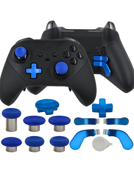 Kit 13 en 1 Paddles Metálicos para Xbox Elite Series 2 Azul Kit 13 en 1 Paddles Metálicos para Xbox Elite Series 2 Azul