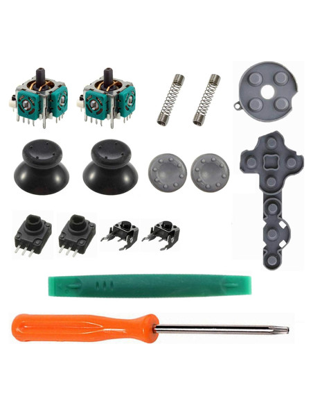 Reemplazo Joystick Analógico 3D Onyehn para Xbox 360 - 2 Piezas Reemplazo Joystick Analógico 3D Onyehn para Xbox 360 - 2 Piezas