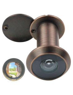Mirilla para Puerta Earl Diamond Bronce Aceitado 200 Grados