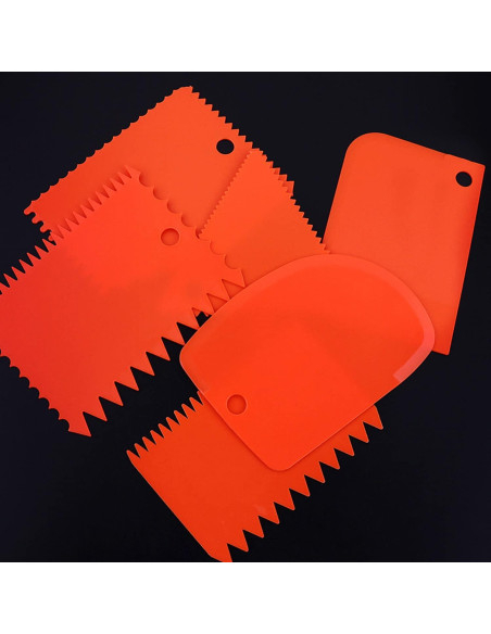 Juego de Raspadores de Arcilla LRONG 6 Piezas Plástico Juego de Raspadores de Arcilla LRONG 6 Piezas Plástico