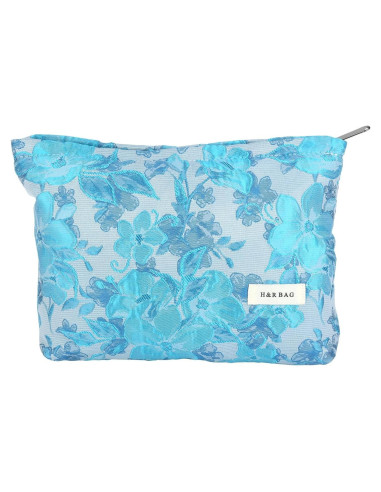 Neceser de Belleza HEY M&Q para Mujeres Flores Azules