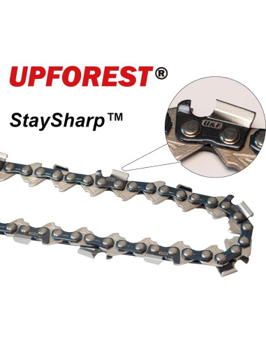 Cadena de sierra de 20 cm para Black & Decker y Troy-Bilt