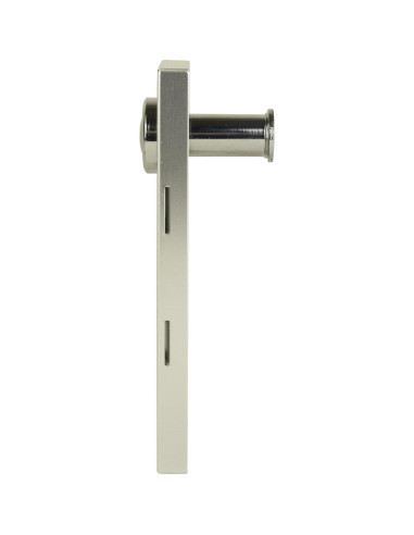 Timbre mecánico Newhouse con visor 180 plateado