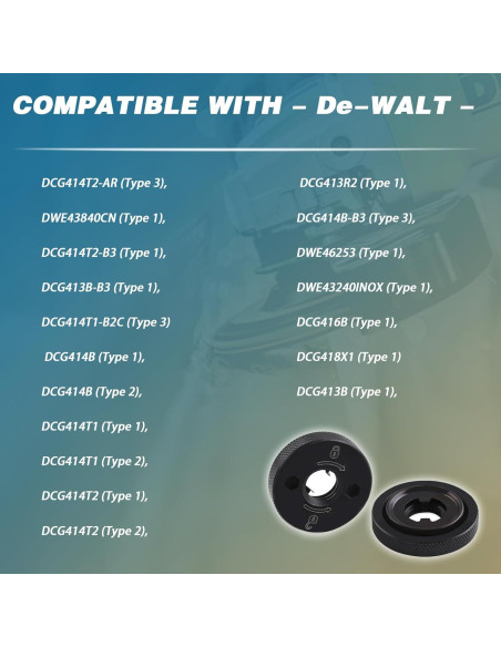 Tuerca Hexagonal Flangada N484249 2pcs Compatible DeWalt Tuerca Hexagonal Flangada N484249 2pcs Compatible DeWalt