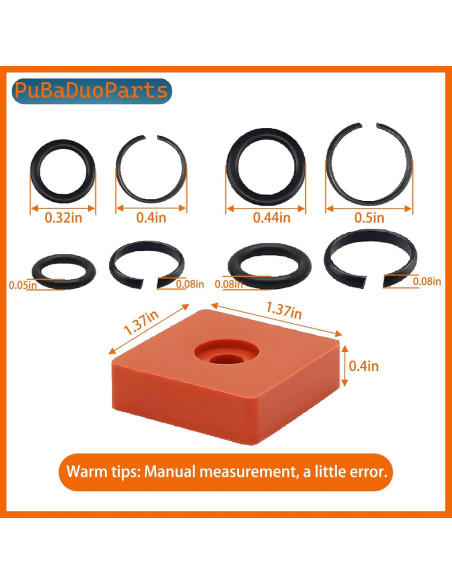 Kit de Anillos de Retención Milwaukee 3/8" y 1/2" 20 Piezas Kit de Anillos de Retención Milwaukee 3/8" y 1/2" 20 Piezas