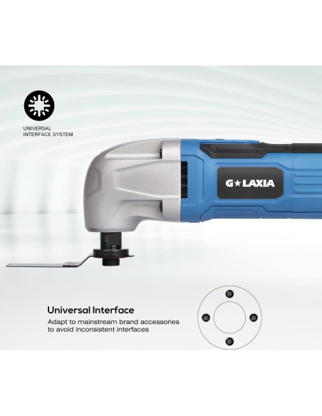 Herramienta Oscilante G LAXIA 1.5A 12 Accesorios Herramienta Oscilante G LAXIA 1.5A 12 Accesorios